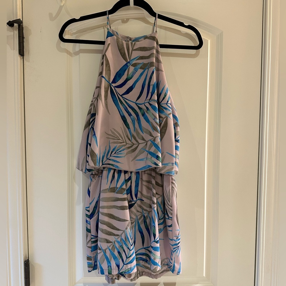 Pink Lily, Small Romper